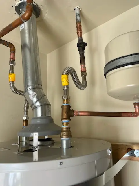 Water heater installation and plumbing repair in Penderbrook